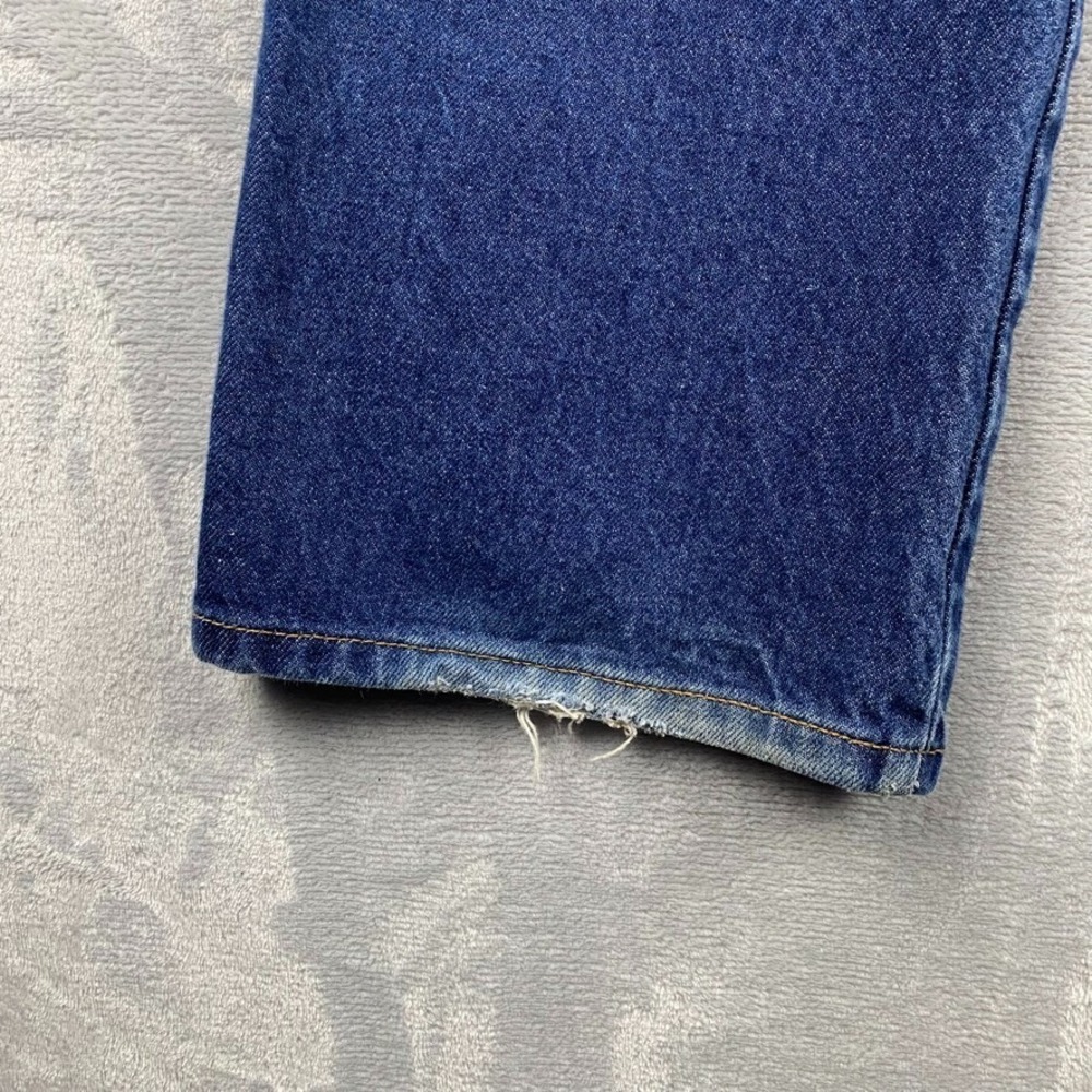 Vintage Levis 517 Jeans Mens 36x30 Blue Y2K Boot Cut Western Cowboy Dark Denim - Picture 6 of 14